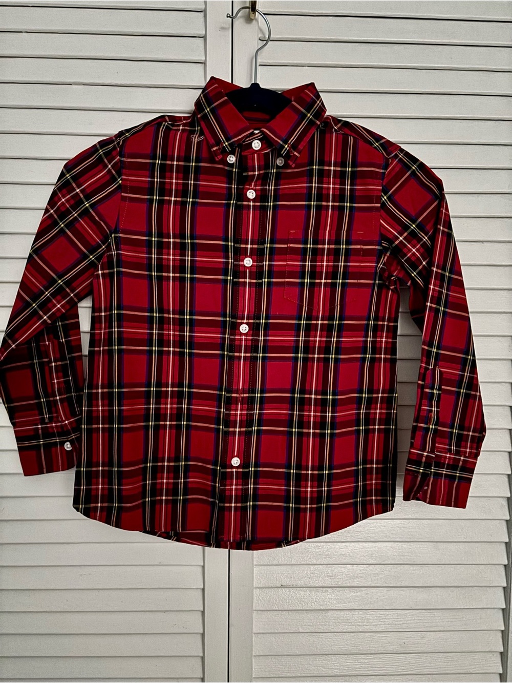 Jcrew Crewcuts NWOT, Boys Button Up Shirt, Size 4/5